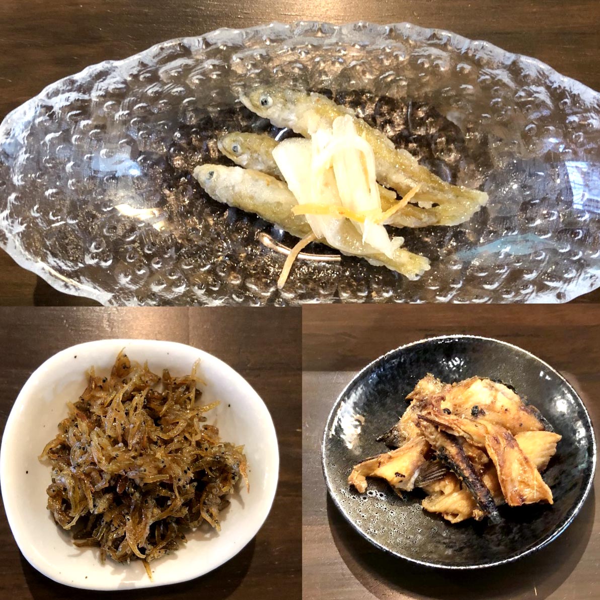 店長おすすめ お魚3種盛セット