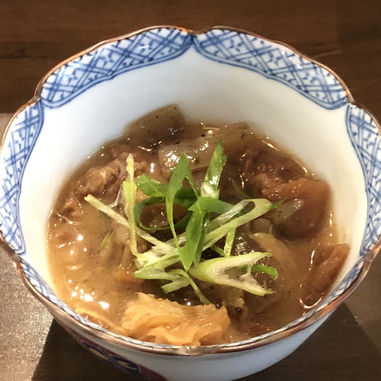 近江牛すじ煮込み